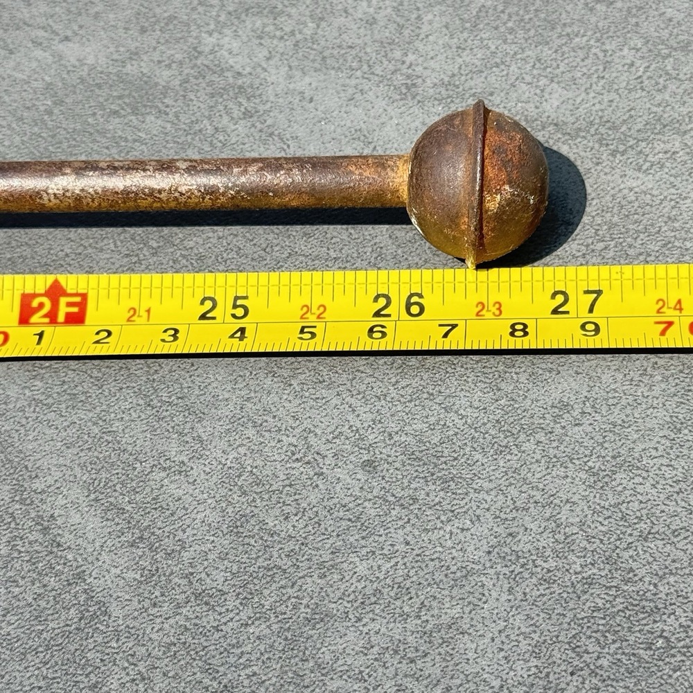 Restorers Morris Chair Back Support Rod 26 1/4" Steel Vintage Replacement Part